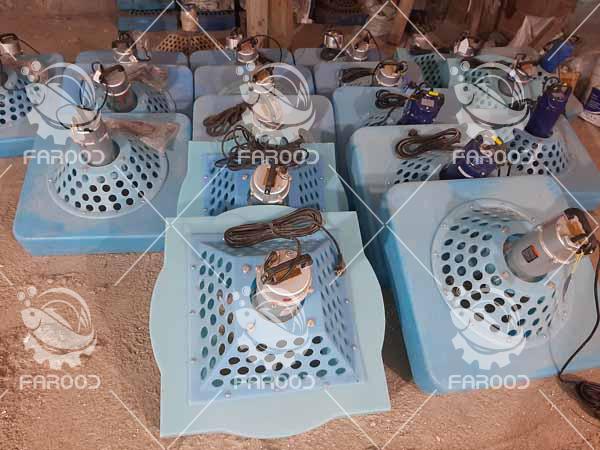 راهنمای انتخاب دستگاه هواده توربو اسپلش پرورش ماهیان